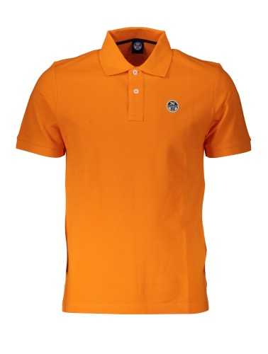 NORTH SAILS POLO SHORT SLEEVE MAN ORANGE