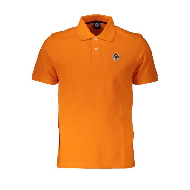 NORTH SAILS POLO SHORT SLEEVE MAN ORANGE