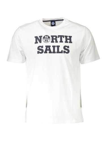 NORTH SAILS T-SHIRT MANICHE CORTE UOMO BIANCO