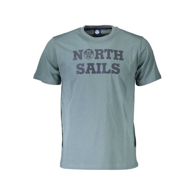 NORTH SAILS T-SHIRT MANICHE CORTE UOMO VERDE