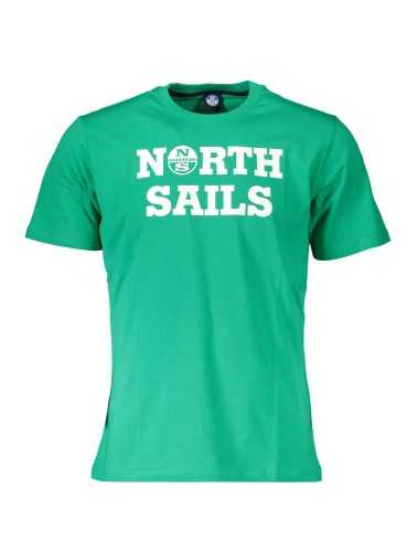 NORTH SAILS T-SHIRT MANICHE CORTE UOMO VERDE