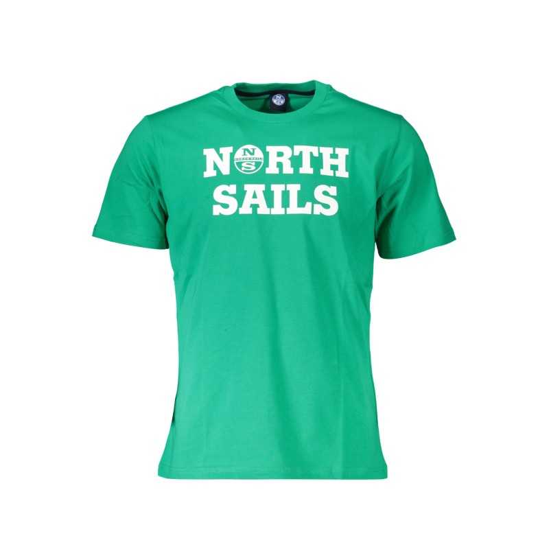 NORTH SAILS T-SHIRT MANICHE CORTE UOMO VERDE