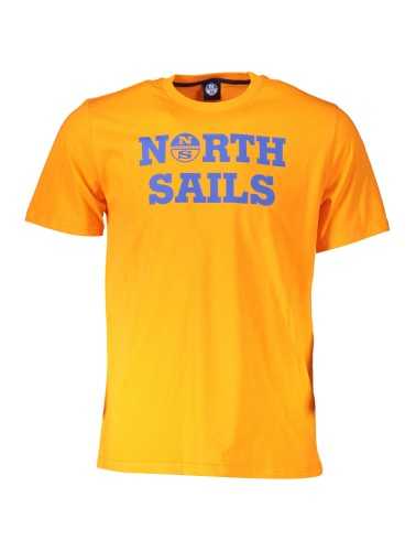 NORTH SAILS ORANGE MAN SHORT SLEEVE T-SHIRT