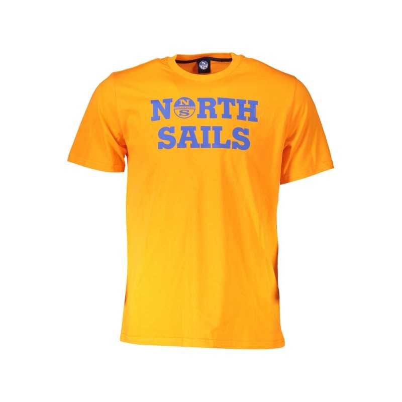 NORTH SAILS ORANGE MAN SHORT SLEEVE T-SHIRT