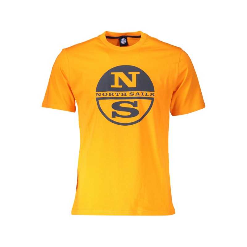 NORTH SAILS ORANGE MAN SHORT SLEEVE T-SHIRT