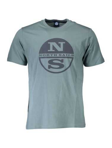 NORTH SAILS T-SHIRT MANICHE CORTE UOMO VERDE