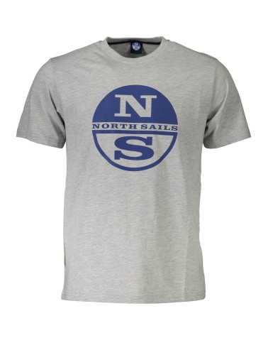 NORTH SAILS T-SHIRT MANICHE CORTE UOMO GRIGIO