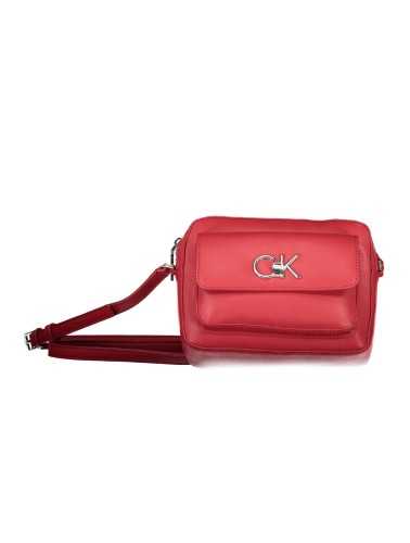 CALVIN KLEIN WOMEN'S BAG RED