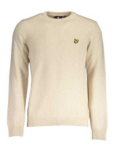 LYLE & SCOTT MAN BEIGE SWEATER