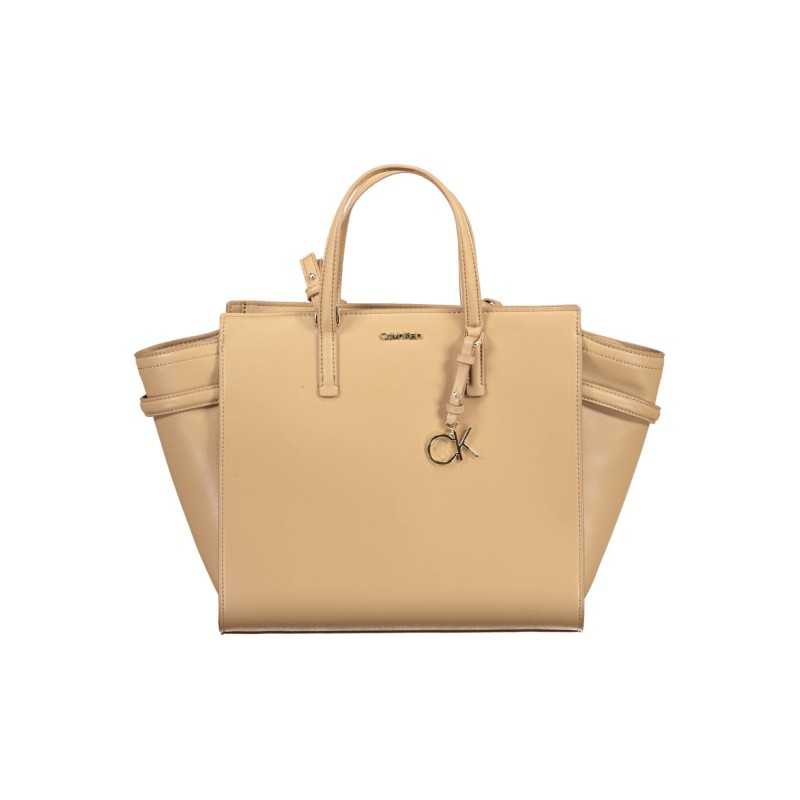 CALVIN KLEIN BEIGE WOMEN'S BAG