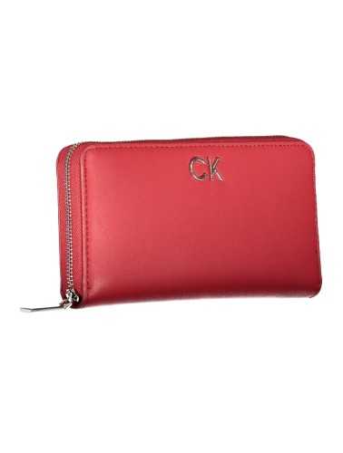 CALVIN KLEIN PORTAFOGLIO DONNA ROSSO