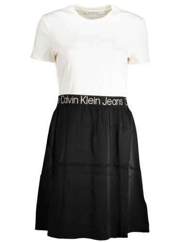 CALVIN KLEIN WOMEN'S SHORT DRESS WHITE