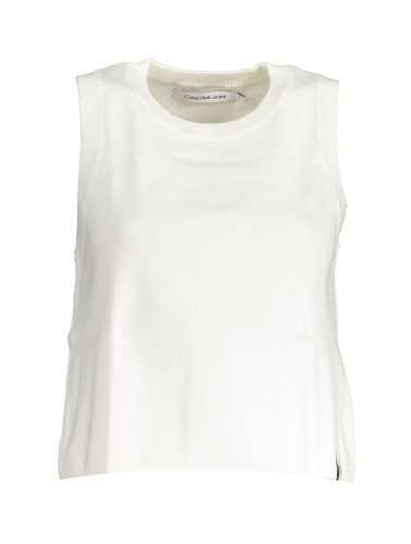 CALVIN KLEIN WOMEN'S TANK TOP WHITE