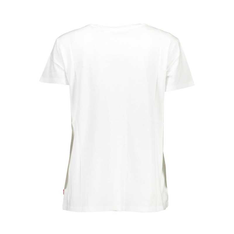 LEVI'S T-SHIRT MANICHE CORTE DONNA BIANCO