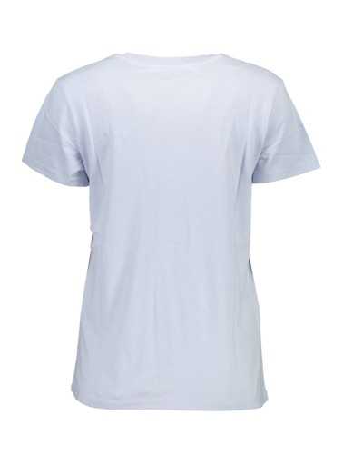 LEVI'S T-SHIRT MANICHE CORTE DONNA AZZURRO