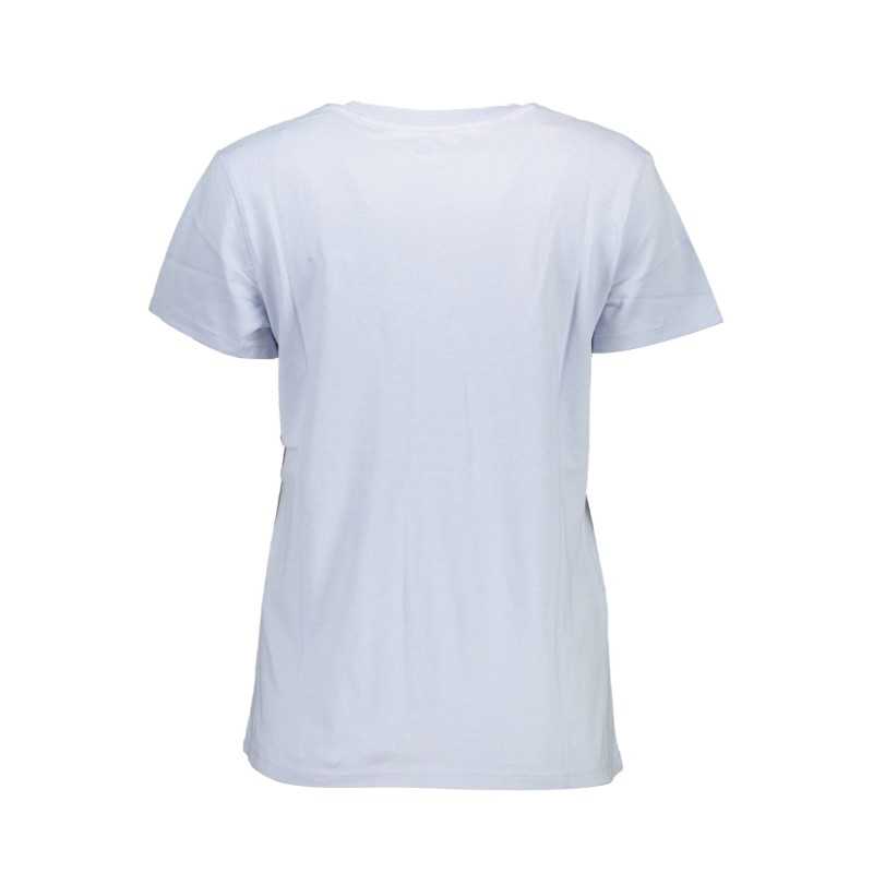 LEVI'S T-SHIRT MANICHE CORTE DONNA AZZURRO