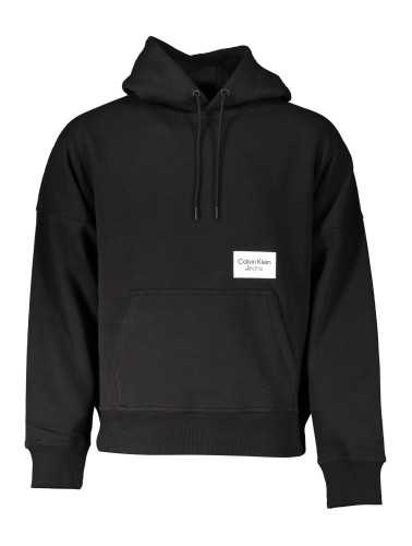 CALVIN KLEIN SWEATSHIRT WITHOUT ZIP BLACK MAN