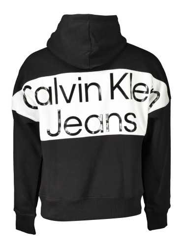 CALVIN KLEIN SWEATSHIRT WITHOUT ZIP BLACK MAN