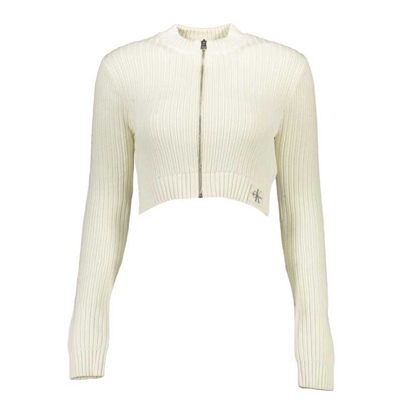 CALVIN KLEIN CARDIGAN DONNA BIANCO