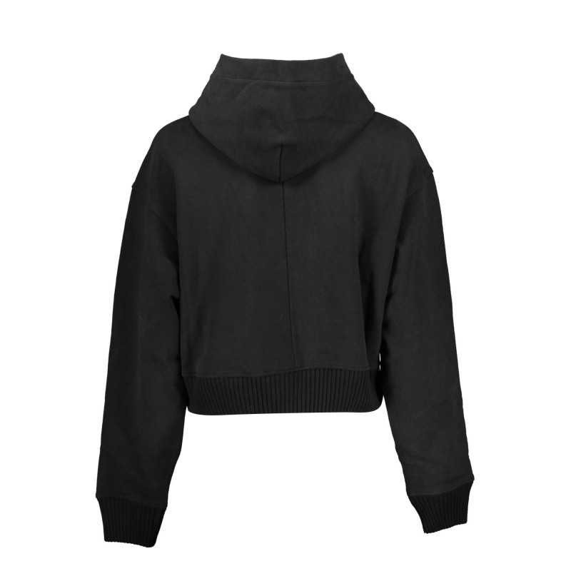 CALVIN KLEIN SWEATSHIRT WITHOUT ZIP WOMAN BLACK