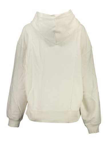 CALVIN KLEIN WOMEN'S SWEATSHIRT WITHOUT ZIP WHITE