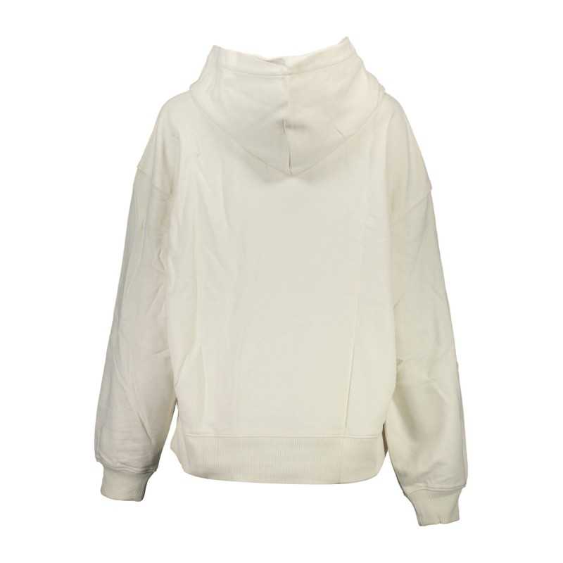 CALVIN KLEIN WOMEN'S SWEATSHIRT WITHOUT ZIP WHITE