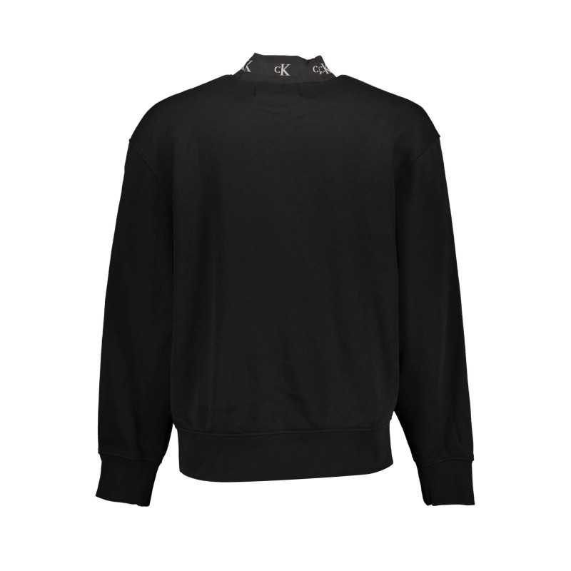 CALVIN KLEIN SWEATSHIRT WITHOUT ZIP BLACK MAN