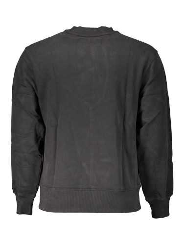 CALVIN KLEIN SWEATSHIRT WITHOUT ZIP BLACK MAN