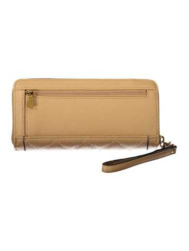 GUESS JEANS WOMEN'S WALLET BEIGE