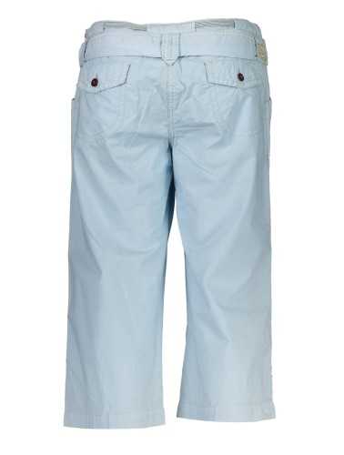 MURPHY&NYE LIGHT BLUE WOMEN'S BERMUDA PANTS