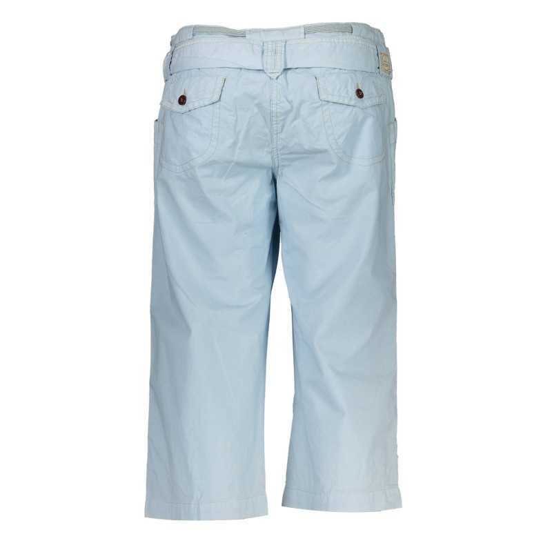 MURPHY&NYE LIGHT BLUE WOMEN'S BERMUDA PANTS