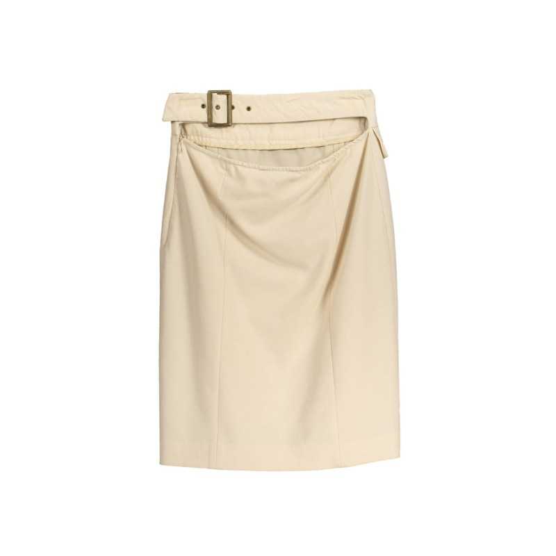 PATRIZIA PEPE GONNA CORTA DONNA BEIGE