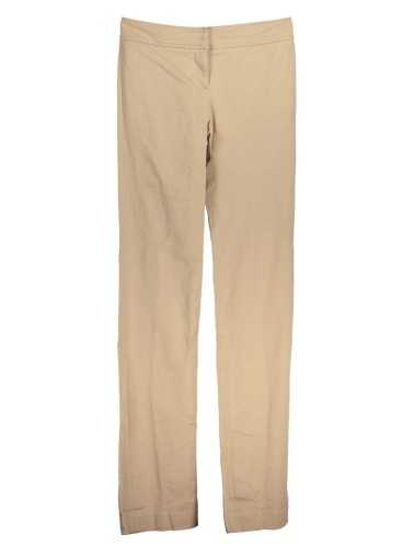 PATRIZIA PEPE WOMEN'S BEIGE TROUSERS