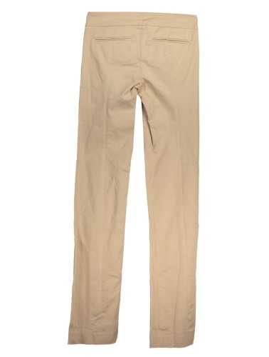 PATRIZIA PEPE WOMEN'S BEIGE TROUSERS