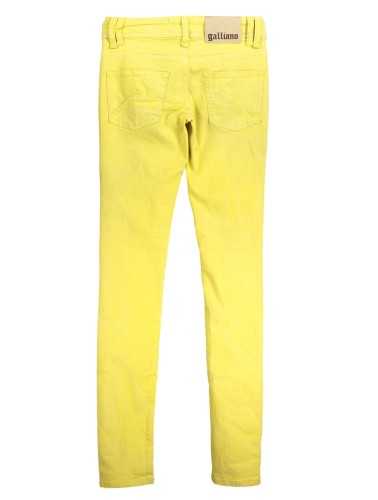 JOHN GALLIANO JEANS DENIM DONNA GIALLO