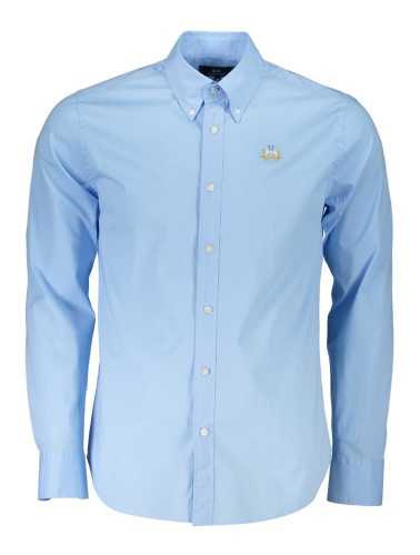 LA MARTINA LIGHT BLUE MAN LONG SLEEVED SHIRT