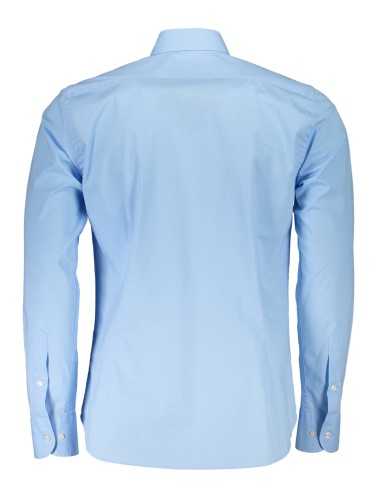 LA MARTINA LIGHT BLUE MAN LONG SLEEVED SHIRT