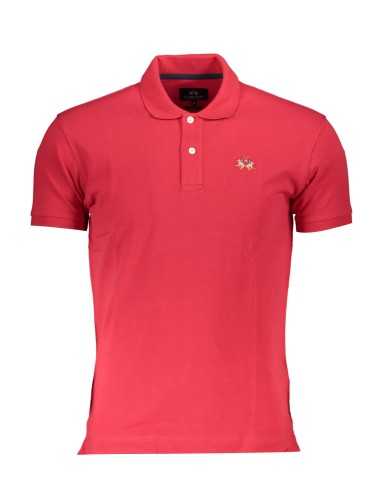 LA MARTINA POLO SHORT SLEEVE MAN RED