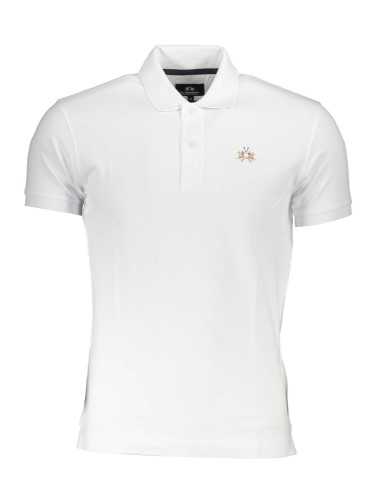 LA MARTINA POLO SHORT SLEEVE MAN WHITE