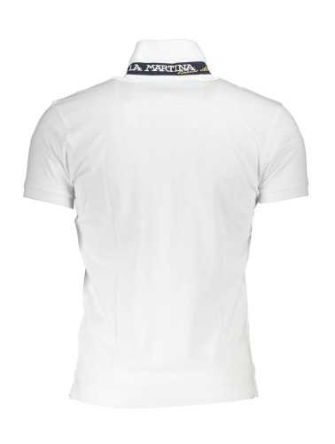 LA MARTINA POLO SHORT SLEEVE MAN WHITE