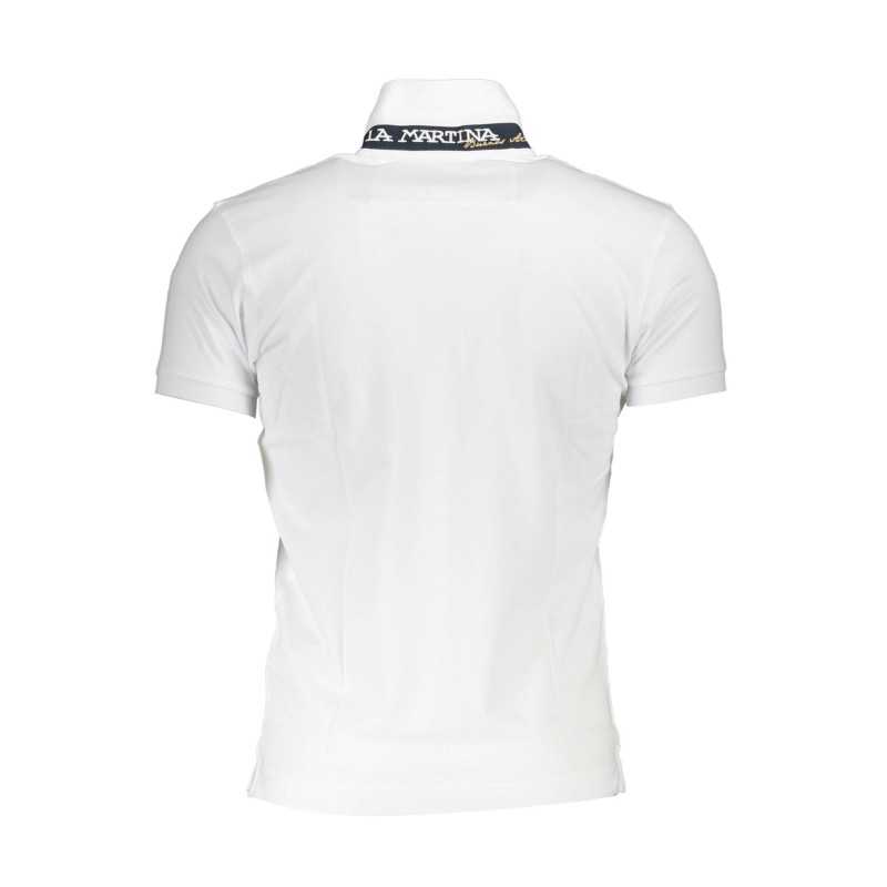 LA MARTINA POLO SHORT SLEEVE MAN WHITE