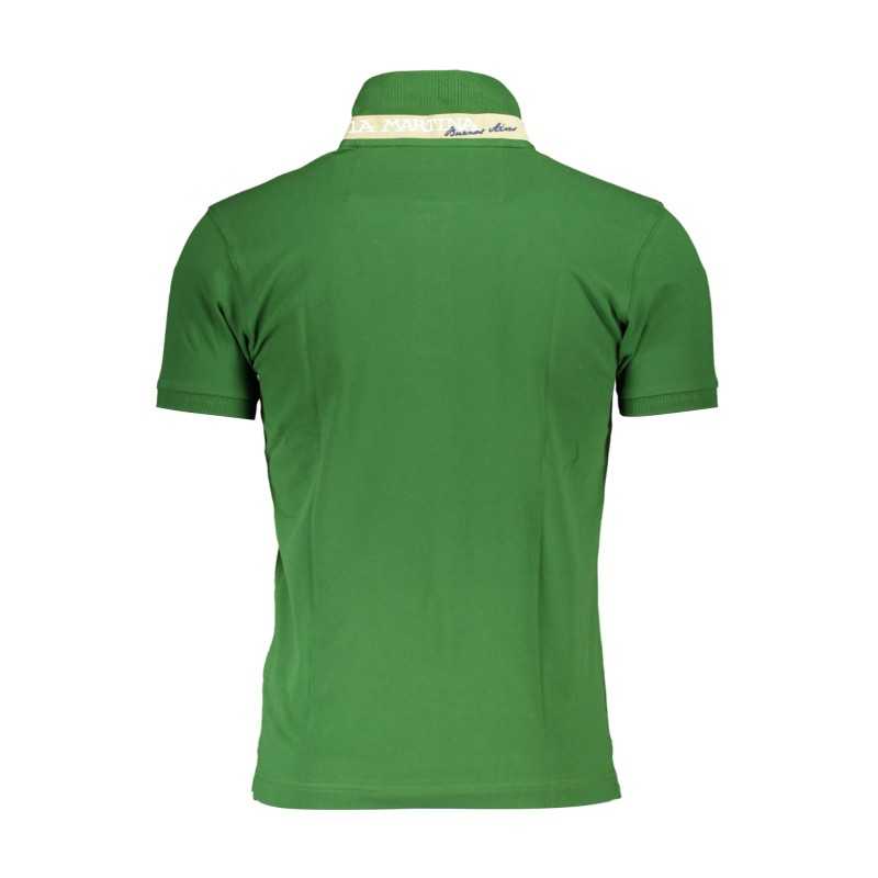 LA MARTINA POLO SHORT SLEEVE MAN GREEN