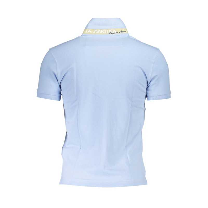 LA MARTINA POLO SHORT SLEEVE MAN LIGHT BLUE