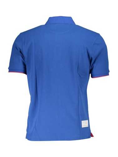 LA MARTINA POLO SHORT SLEEVE MAN BLUE