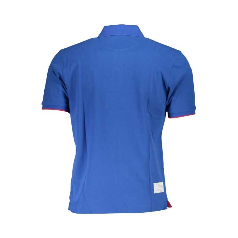 LA MARTINA POLO SHORT SLEEVE MAN BLUE