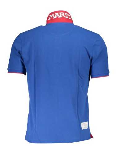 LA MARTINA POLO SHORT SLEEVE MAN BLUE