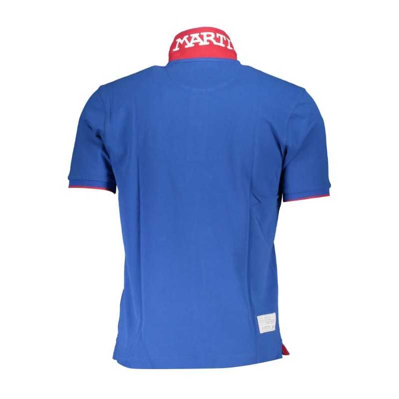 LA MARTINA POLO SHORT SLEEVE MAN BLUE