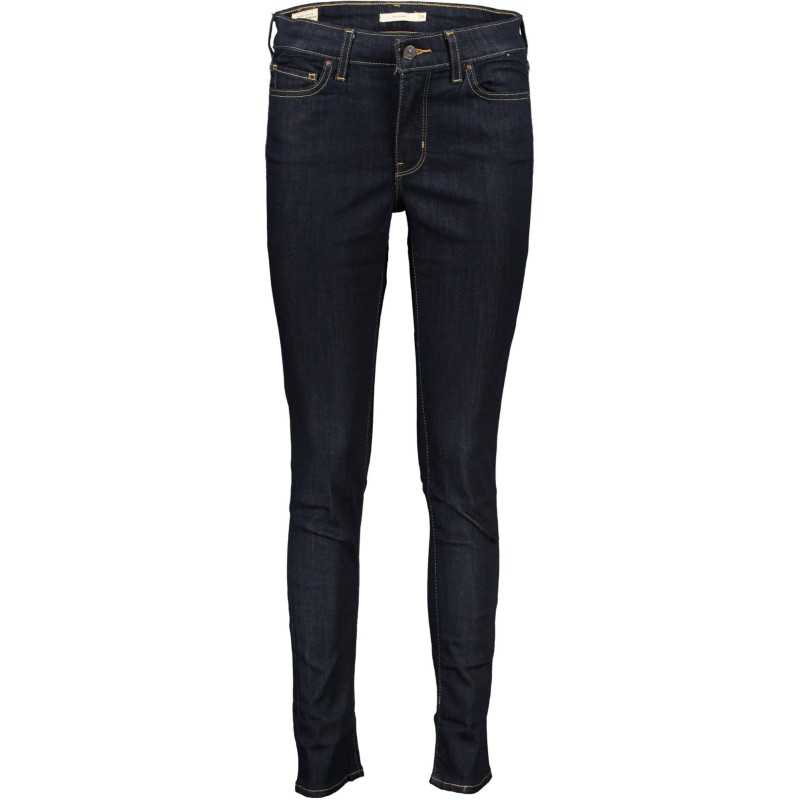 LEVI'S WOMAN DENIM JEANS BLUE