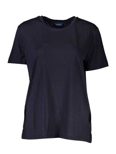 GANT T-SHIRT MANICHE CORTE DONNA BLU