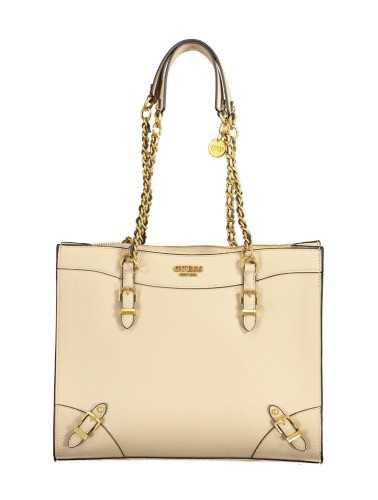 GUESS JEANS BEIGE WOMEN'S BAG